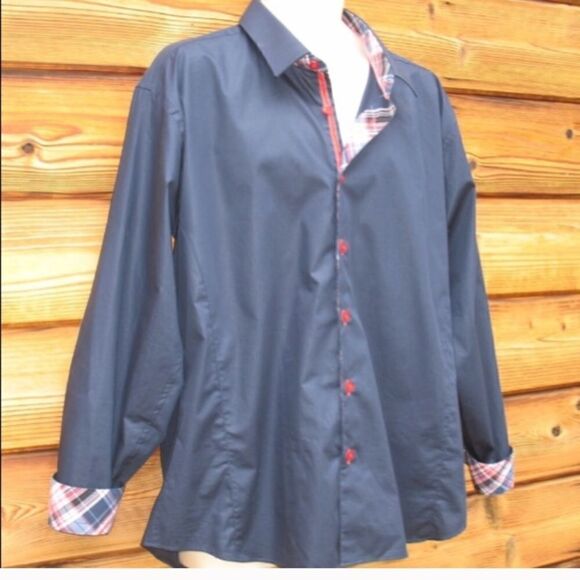 NWOT Blue Check Shirt - Picture 2 of 7